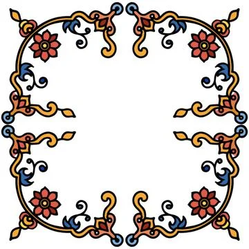 Seamless pattern with geometric shapes, vector illustration Stock Illustration