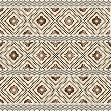 Seamless pattern with geometric shapes, vector illustration Stock Illustration