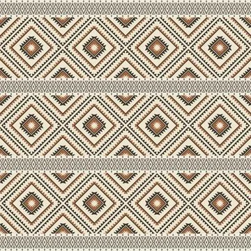 Seamless pattern with geometric shapes, vector illustration Stock Illustration