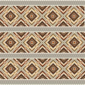 Seamless pattern with geometric shapes, vector illustration Stock Illustration