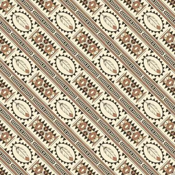 Seamless pattern with geometric shapes, vector illustration 스톡 일러스트