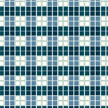 Seamless pattern geometric square tiles background 스톡 일러스트