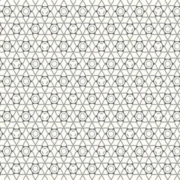 Seamless pattern geometric vector background Stock Illustration