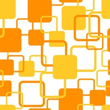 Seamless pattern with geometrical shapes. Modern stylish texture for carpet,  Stock Illustration