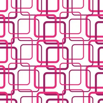 Seamless pattern with geometrical shapes. Modern stylish texture for carpet,  Stock Illustration