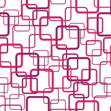 Seamless pattern with geometrical shapes. Modern stylish texture for carpet,  Stock Illustration