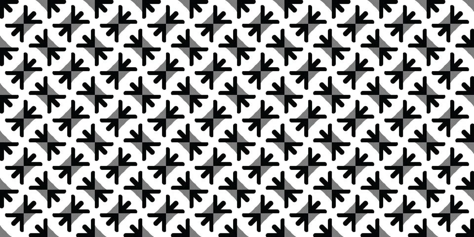 Seamless Pattern geometrical texture, background vector Stock-Illustration