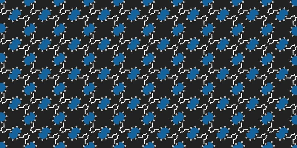 Seamless Pattern geometrical texture, background vector Illustrazione stock