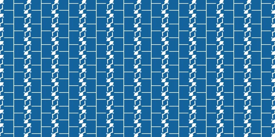 Seamless Pattern geometrical texture, background vector Illustration