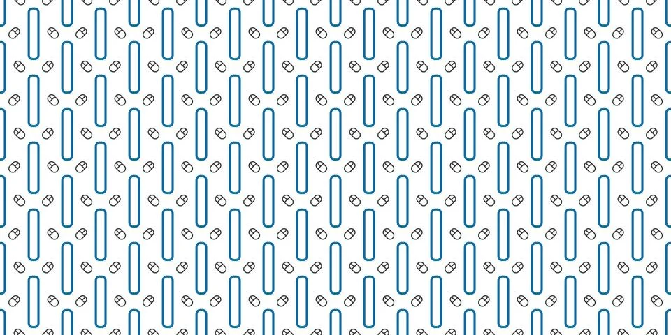 Seamless Pattern geometrical texture, background vector Stock-Illustration