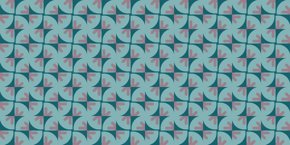 Seamless Pattern geometrical texture, background vector Illustrazione stock