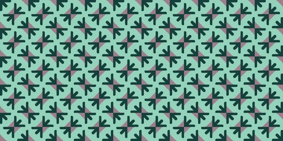 Seamless Pattern geometrical texture, background vector Stock-Illustration