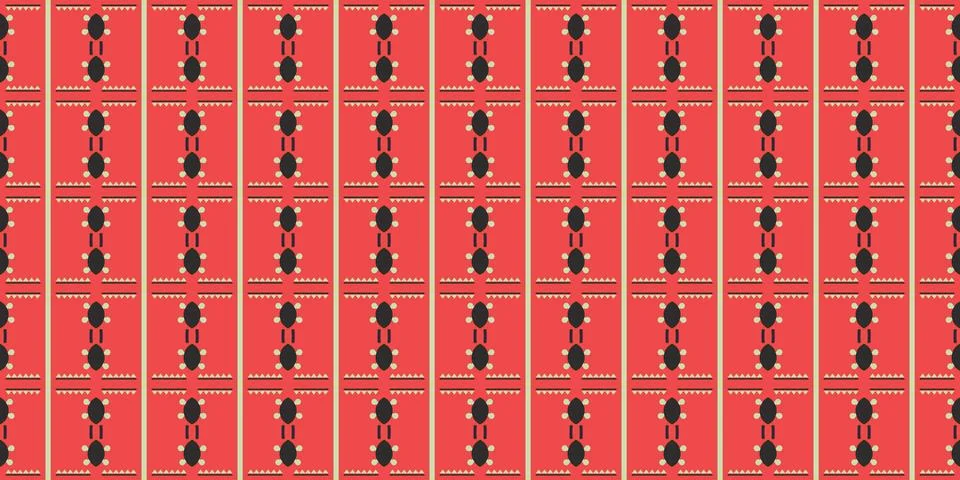 Seamless Pattern geometrical texture, background vector Stock Illustration