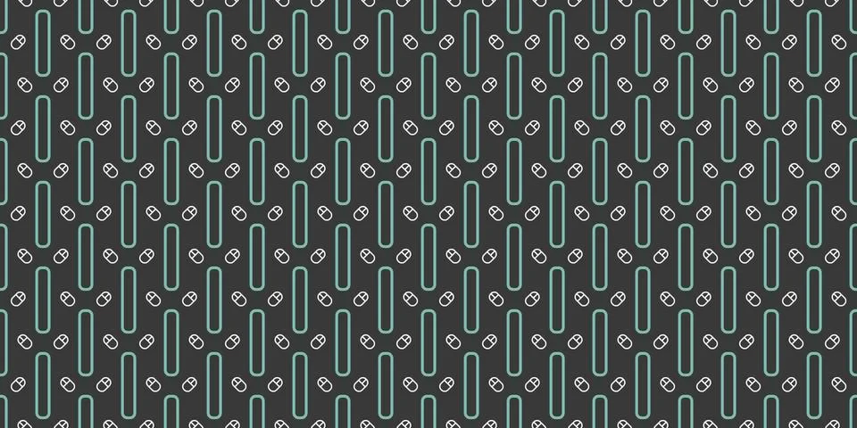 Seamless Pattern geometrical texture, background vector Stock Illustration