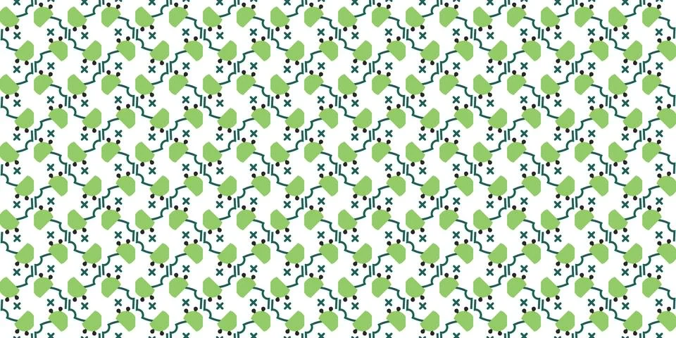 Seamless Pattern geometrical texture, background vector Stock Illustration