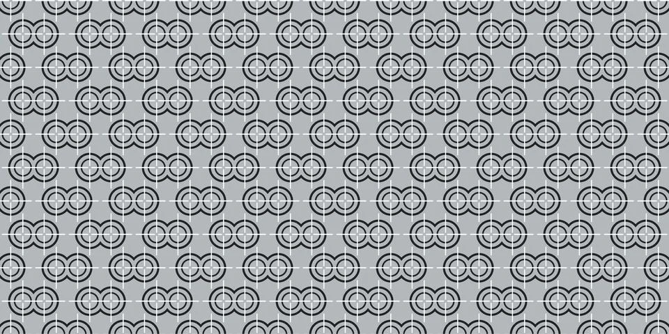 Seamless Pattern geometrical texture, background vector Stock-Illustration