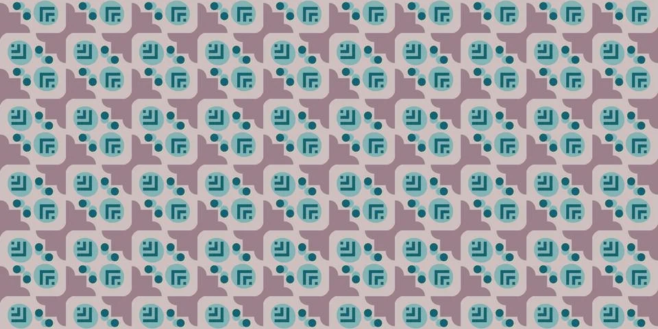 Seamless Pattern geometrical texture, background vector Stock Illustration