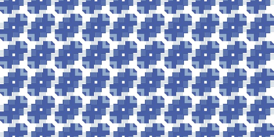 Seamless Pattern geometrical texture, background vector Stock-Illustration