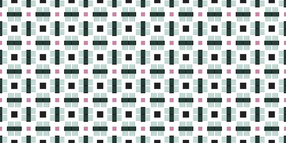 Seamless Pattern geometrical texture, background vector Illustrazione stock