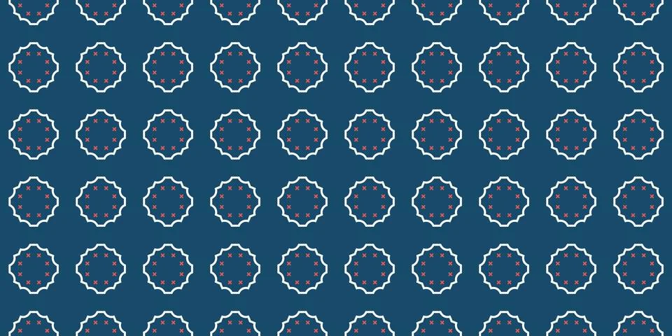 Seamless Pattern geometrical texture, background vector Illustrazione stock