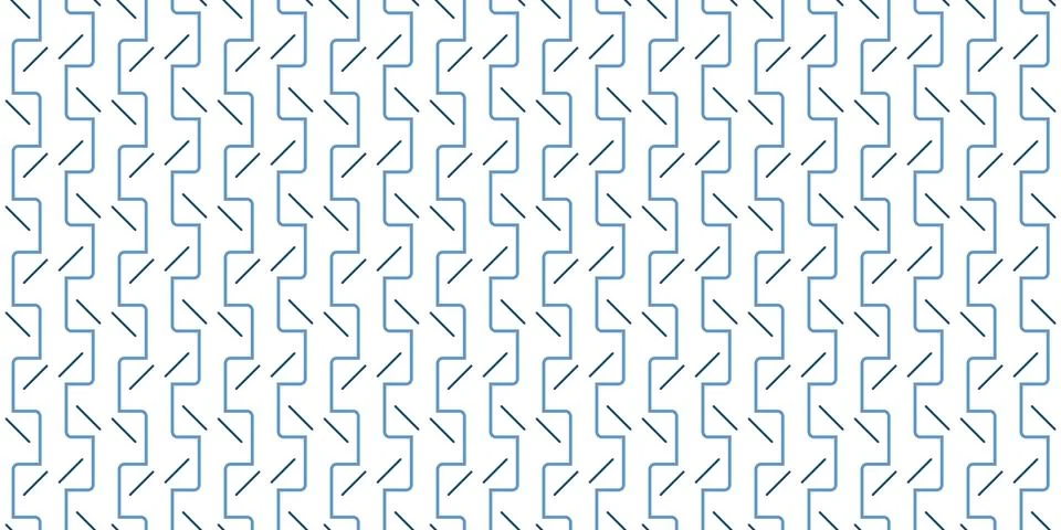 Seamless Pattern geometrical texture, background vector Stock Illustration