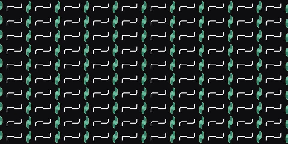 Seamless Pattern geometrical texture, background vector 库存插图