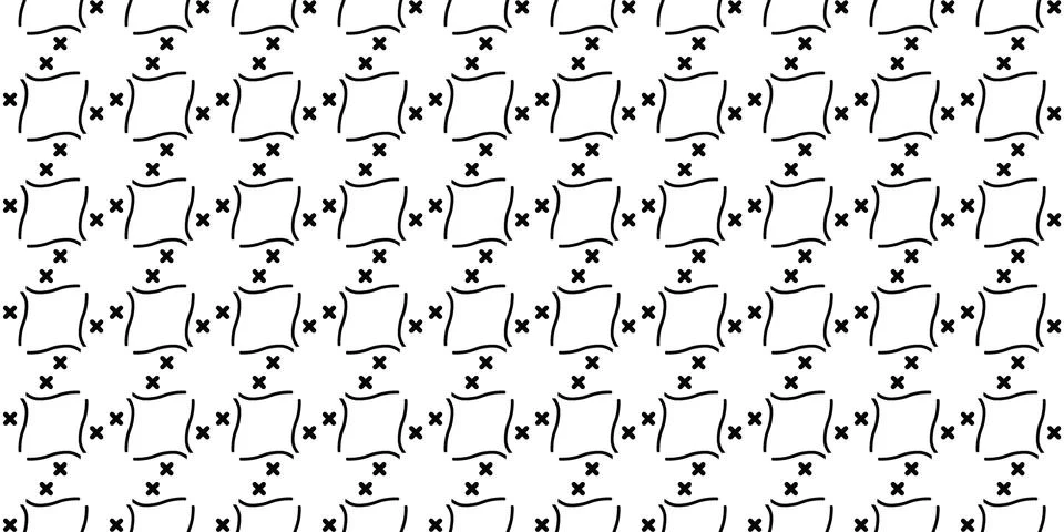 Seamless Pattern geometrical texture, background vector Illustrazione stock