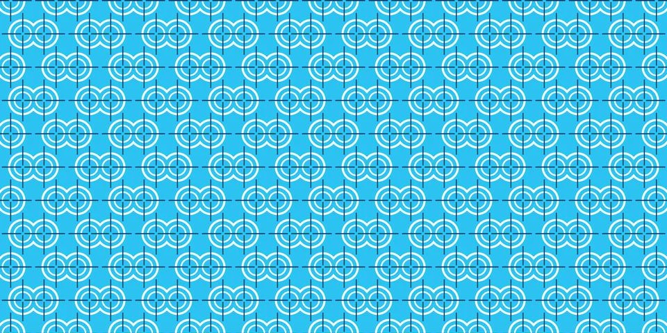 Seamless Pattern geometrical texture, background vector Illustrazione stock