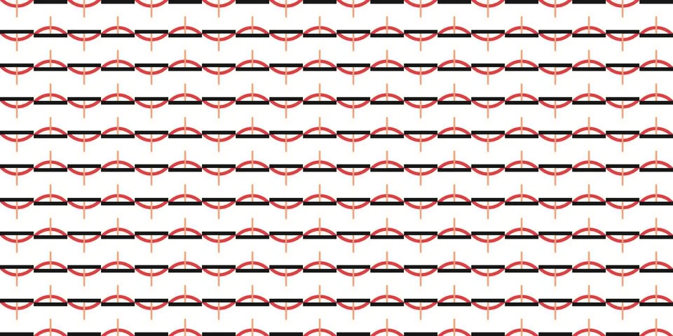 Seamless Pattern geometrical texture, background vector Illustrazione stock