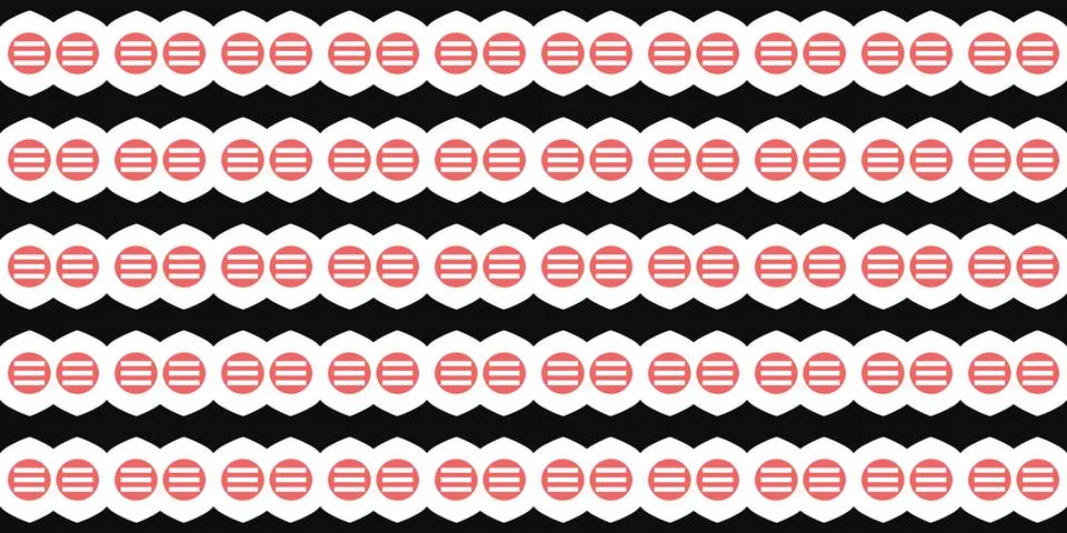 Seamless Pattern geometrical texture, background vector Stock Illustration