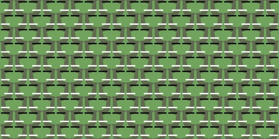 Seamless Pattern geometrical texture, background vector 库存插图