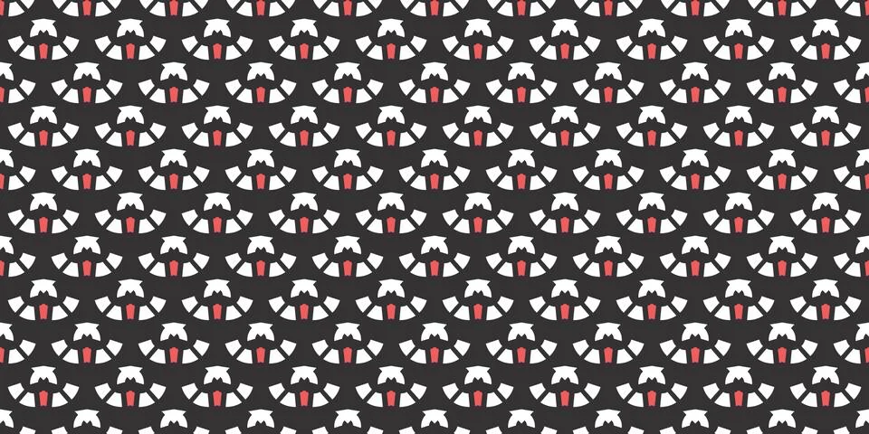 Seamless Pattern geometrical texture, background vector Stock Illustration