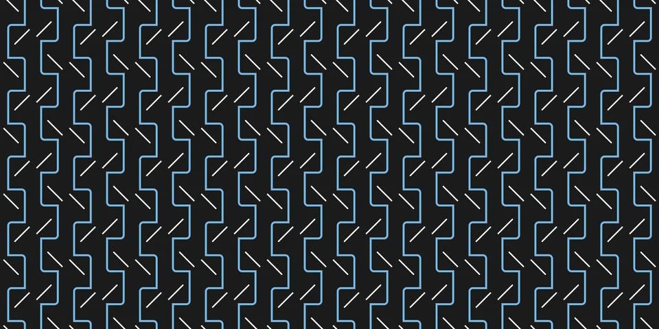 Seamless Pattern geometrical texture, background vector 库存插图