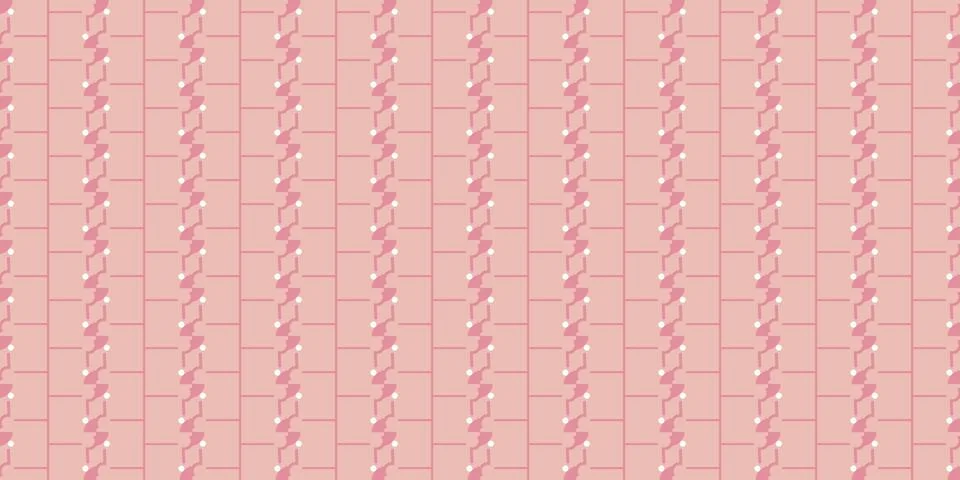 Seamless Pattern geometrical texture, background vector Stock Illustration