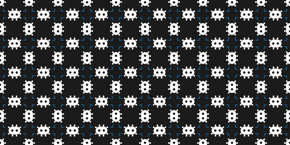 Seamless Pattern geometrical texture, background vector Stock Illustration