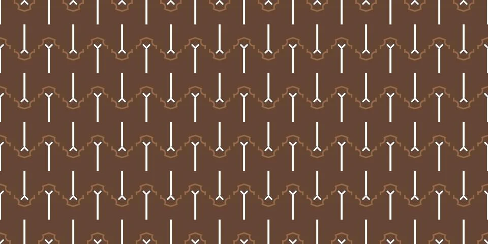 Seamless Pattern geometrical texture, background vector 库存插图