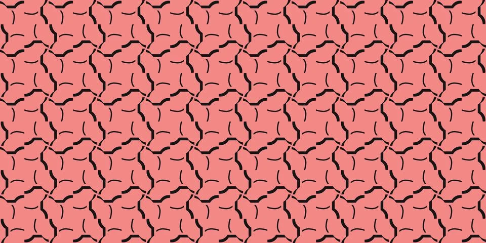 Seamless Pattern geometrical texture, background vector Stock-Illustration