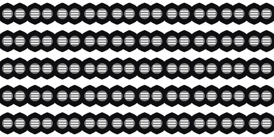 Seamless Pattern geometrical texture, background vector Illustrazione stock