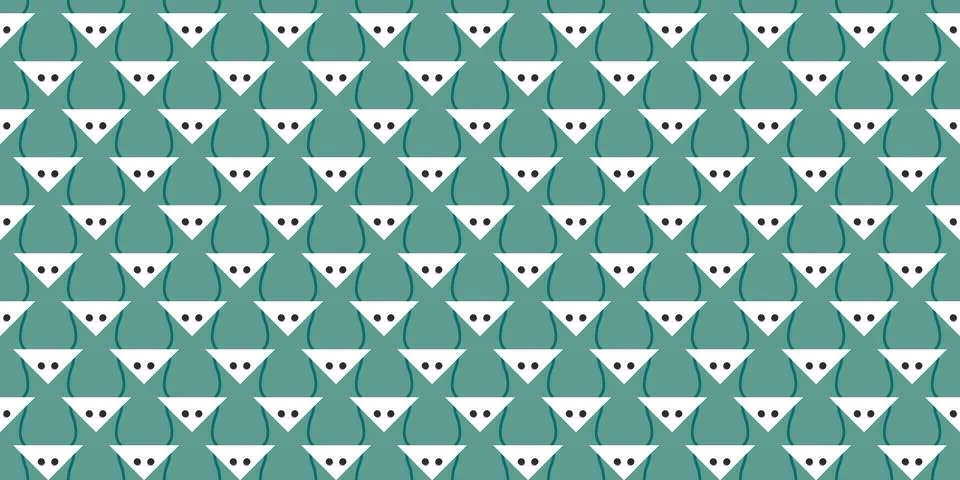 Seamless Pattern geometrical texture, background vector Stock-Illustration