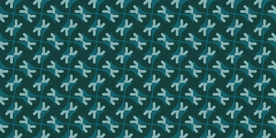 Seamless Pattern geometrical texture, background vector Stock-Illustration