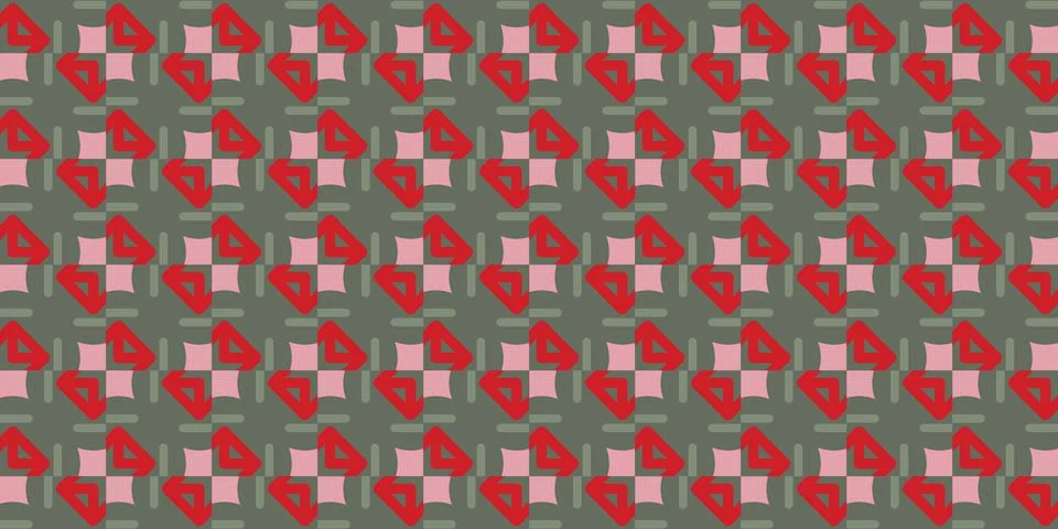 Seamless Pattern geometrical texture, background vector Illustrazione stock