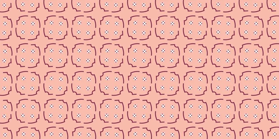Seamless Pattern geometrical texture, background vector Stock Illustration