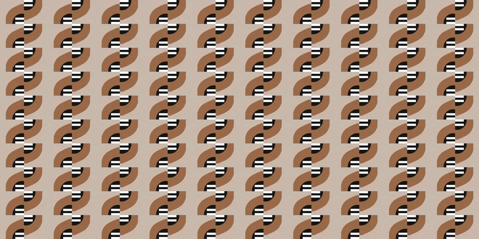 Seamless Pattern geometrical texture, background vector Stock-Illustration