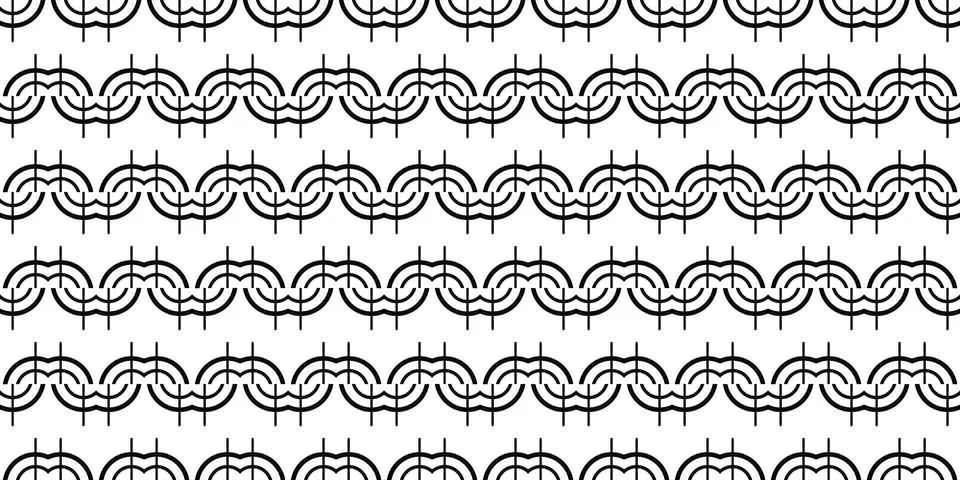 Seamless Pattern geometrical texture, background vector Stock-Illustration