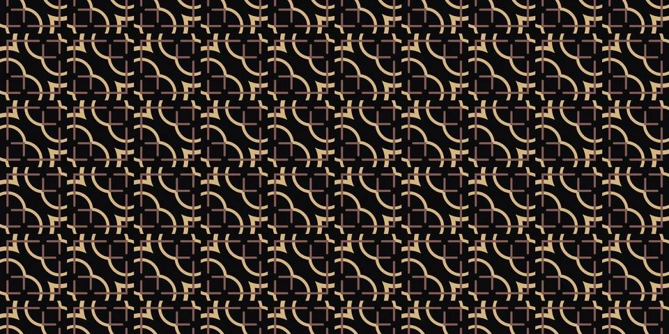 Seamless Pattern geometrical texture, background vector Stock Illustration