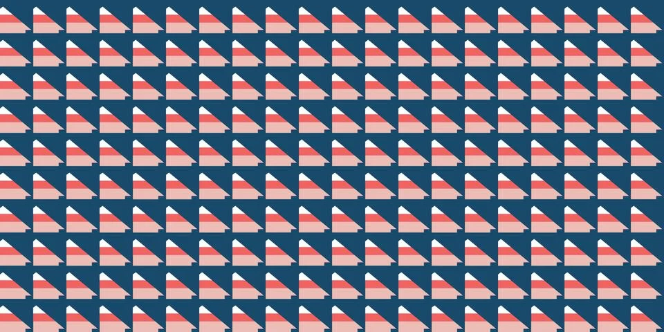 Seamless Pattern geometrical texture, background vector Stock Illustration