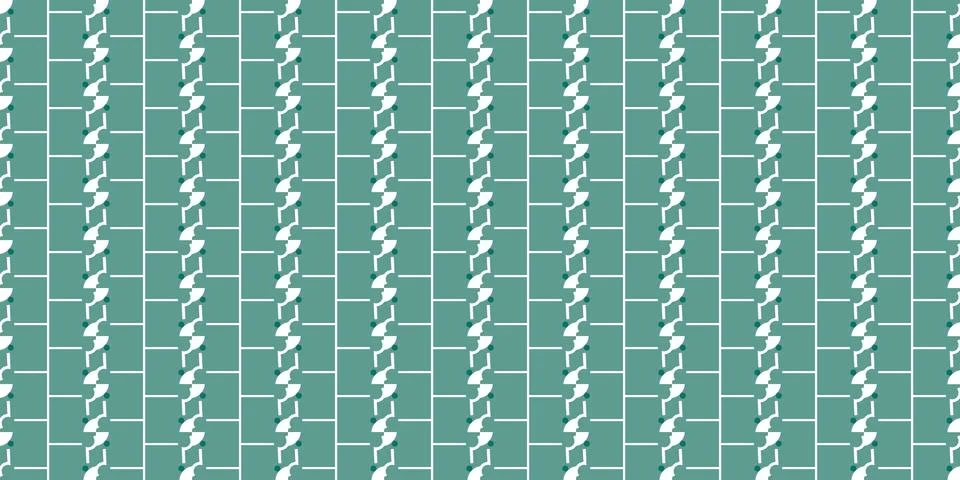 Seamless Pattern geometrical texture, background vector 库存插图