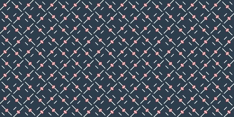 Seamless Pattern geometrical texture, background vector Stock-Illustration