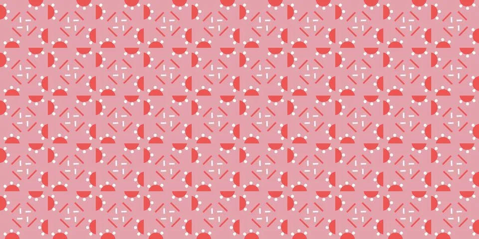 Seamless Pattern geometrical texture, background vector Stock Illustration