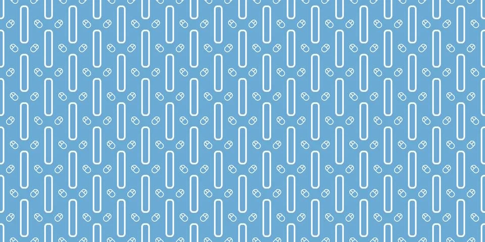 Seamless Pattern geometrical texture, background vector 库存插图